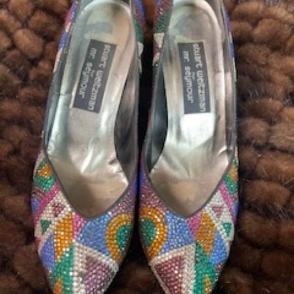 Stuart Weitzman Vintage Heels - Picture 1 of 3
